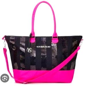 Victoria's Secret Sequin Duffle bag